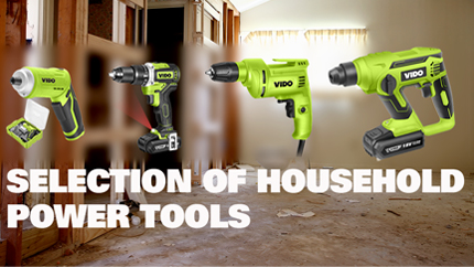 Selection of Household Power Tools