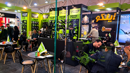 ویدو با افتخارات از نمایشگاه ایران بازگشت