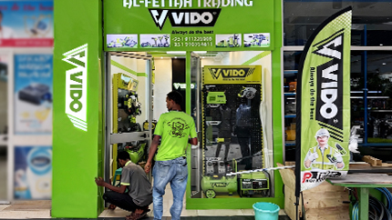 Greetings from African brothers, witnessing the dedication of African brothers