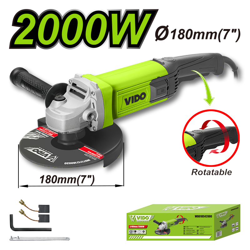 2000W 180mm  Angle Grinder