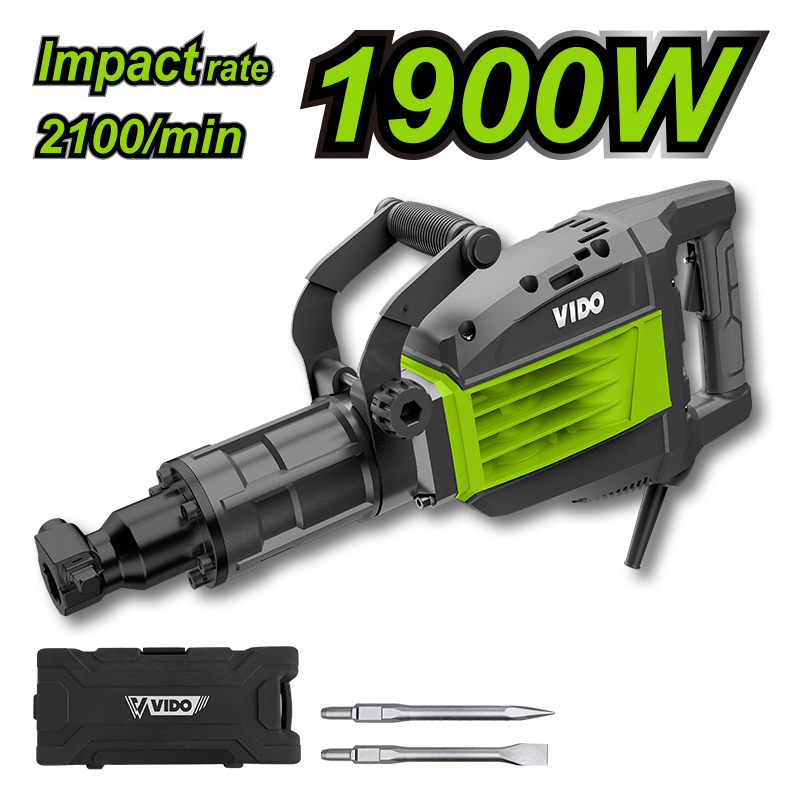 1900W Grease Demolition Hammer