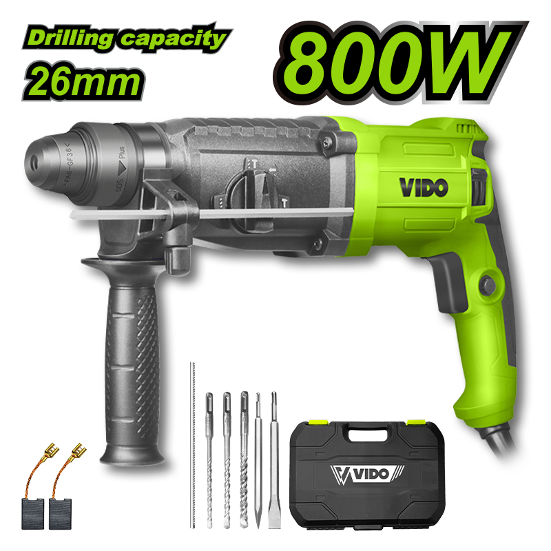 800W Rotary Hammer