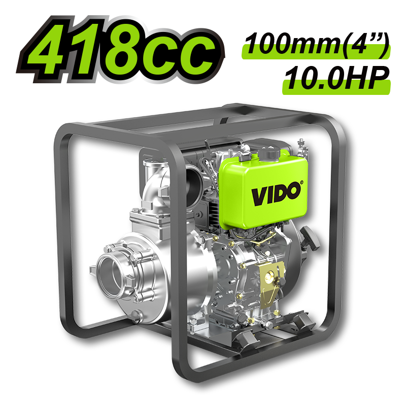 10.0HP/418cc Diesel Water Pump