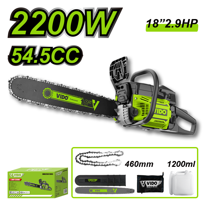 18" 54.5cc Gasoline Chain Saw