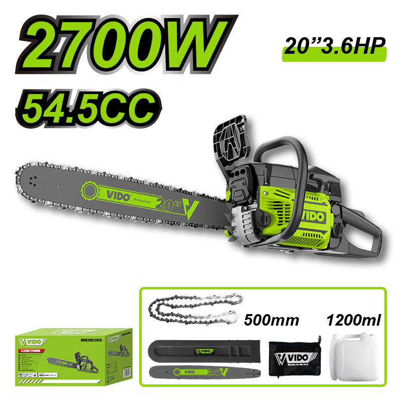20" 54.5cc Gasoline Chain Saw