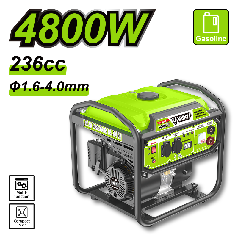 4800W Gasoline Inverter Welder&Generator