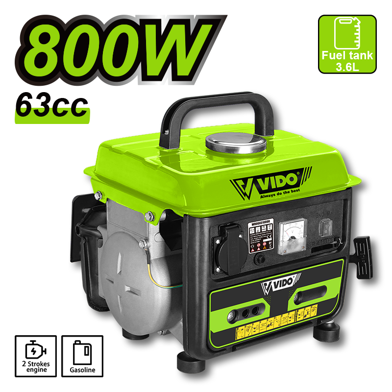800W Gasoline Generator