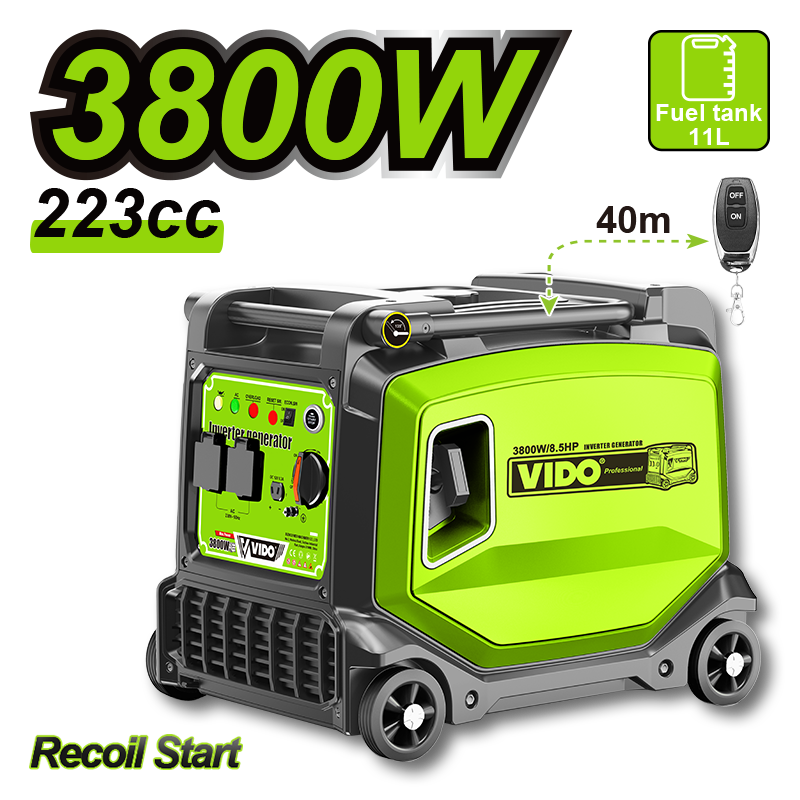 3800W Gasoline Inverter Generator