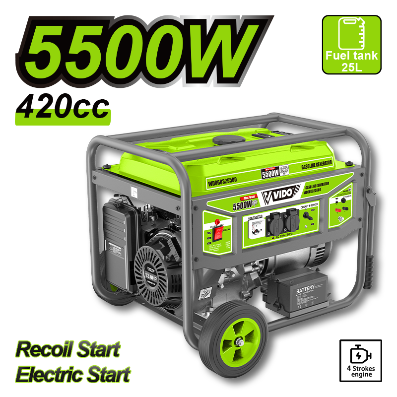 5500W Gasoline Generator
