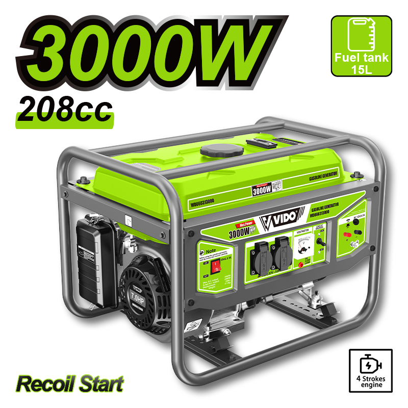 3000W Gasoline Generator