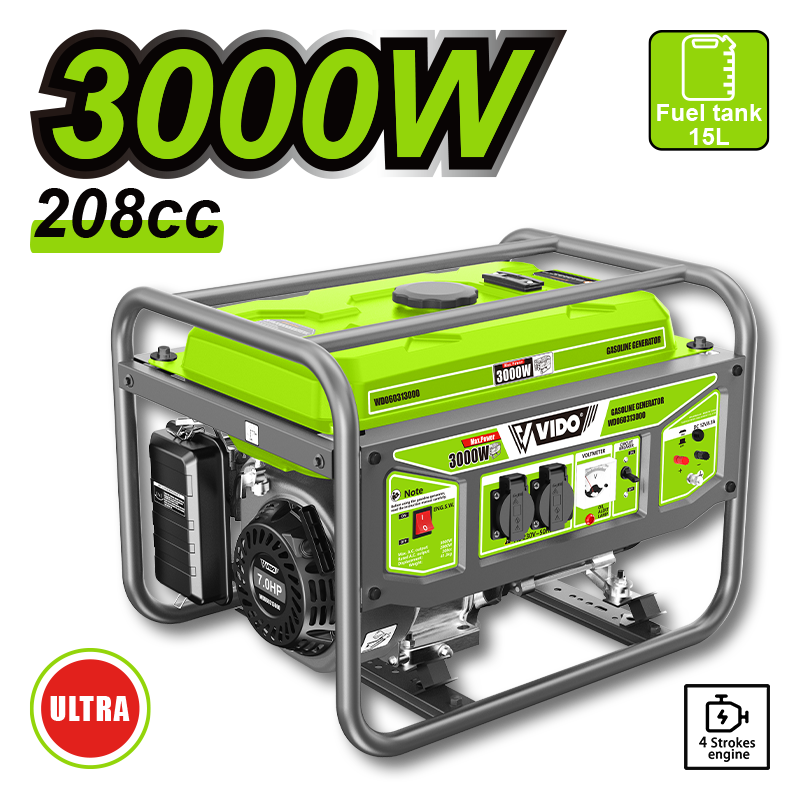 3000W Gasoline Generator