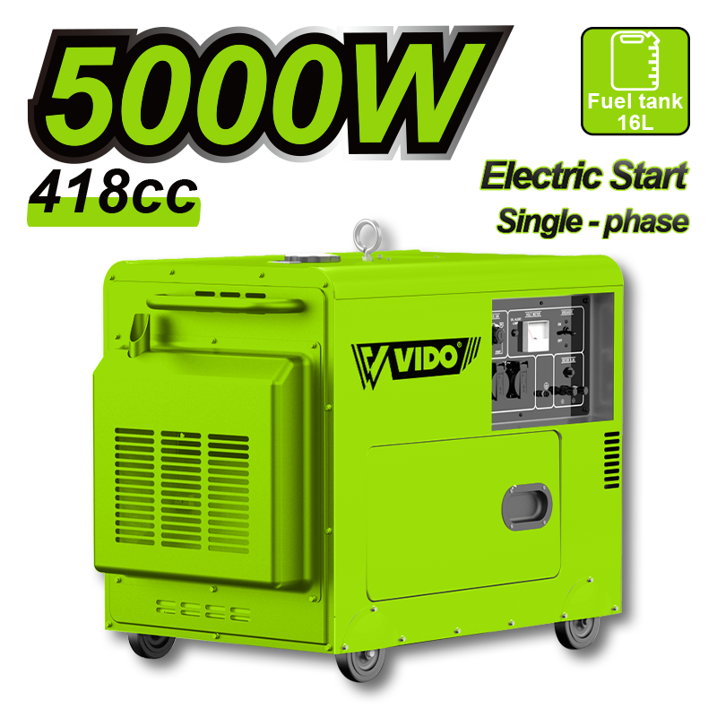 5000W Diesel Silent Generator