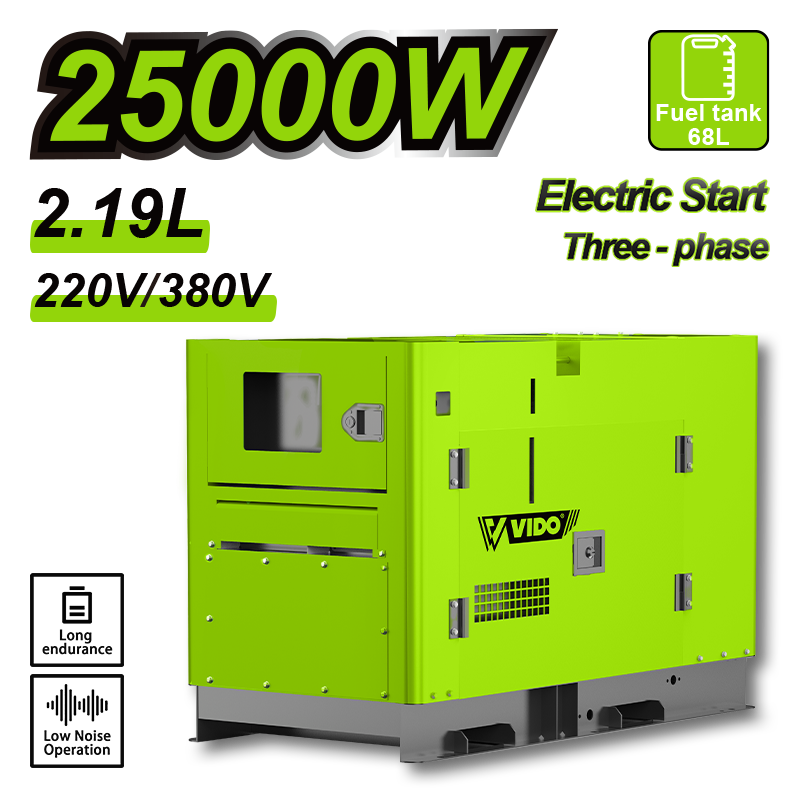25KW Diesel Silent Generator Three--phase