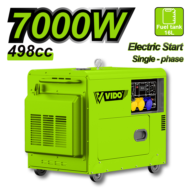 7000W Diesel Silent Generator
