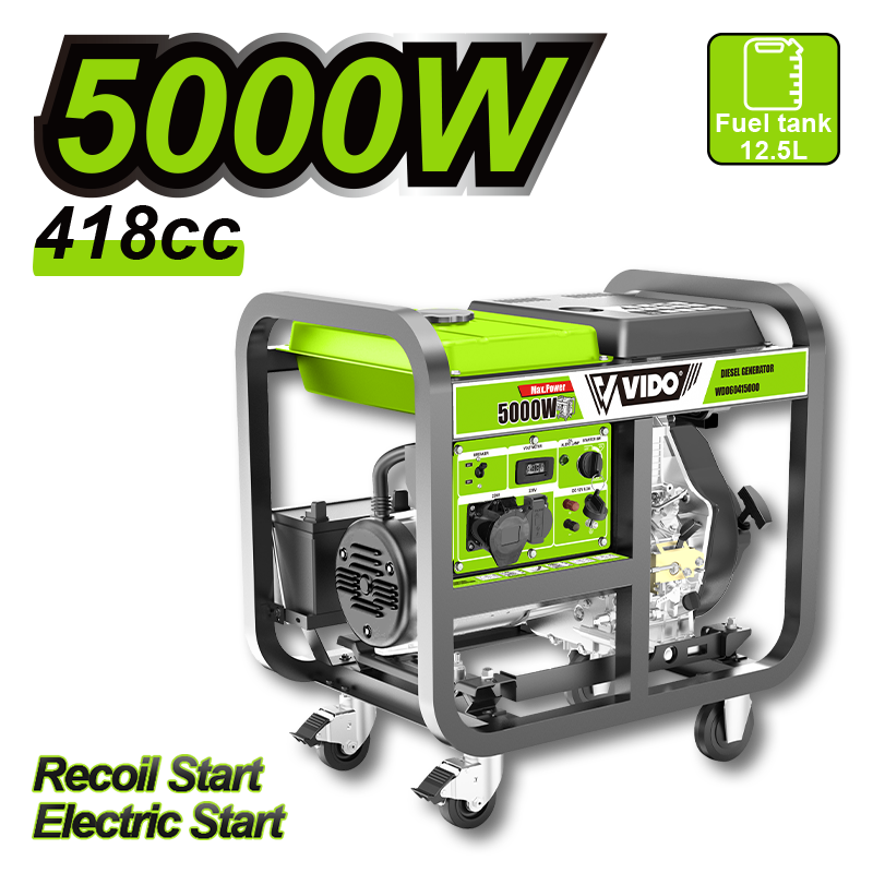 5000W Diesel Generator