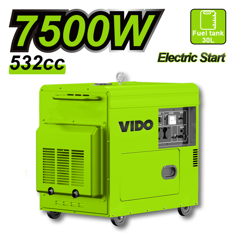 7500W Diesel Silent Generator