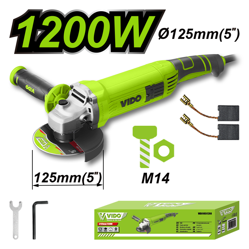 1200W 125mm Angle Grinder