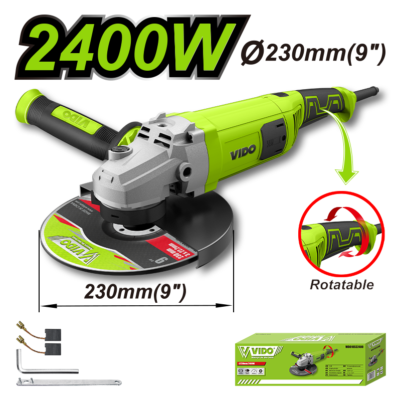 2400W 230mm  Angle Grinder