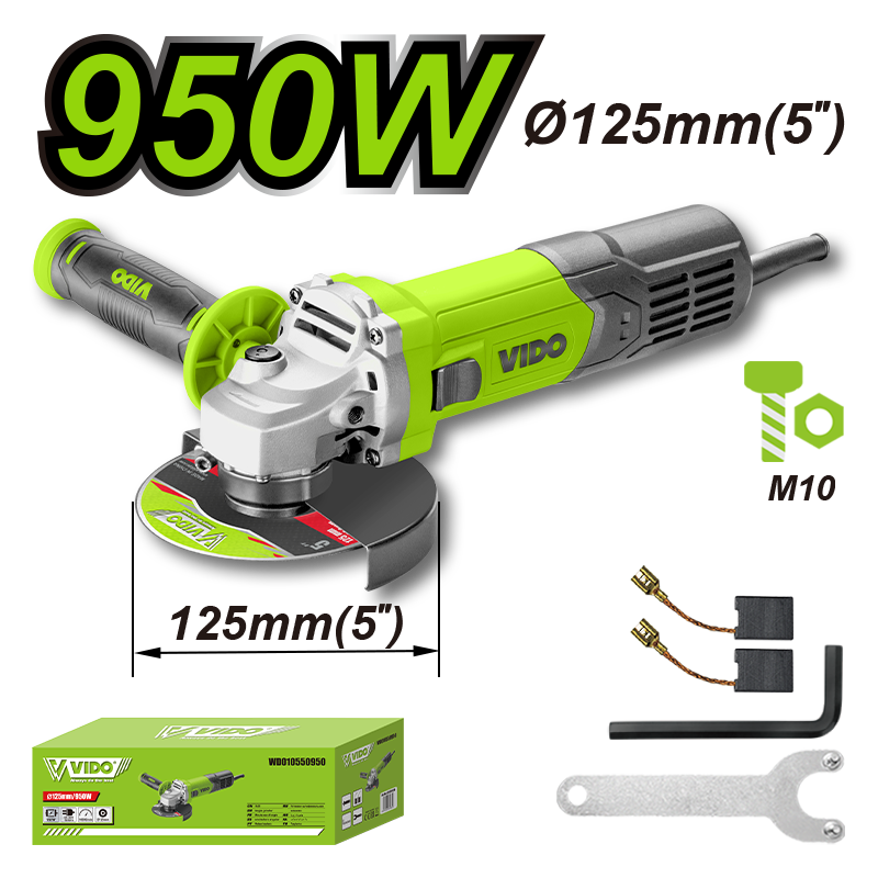 950W 125mm Angle Grinder